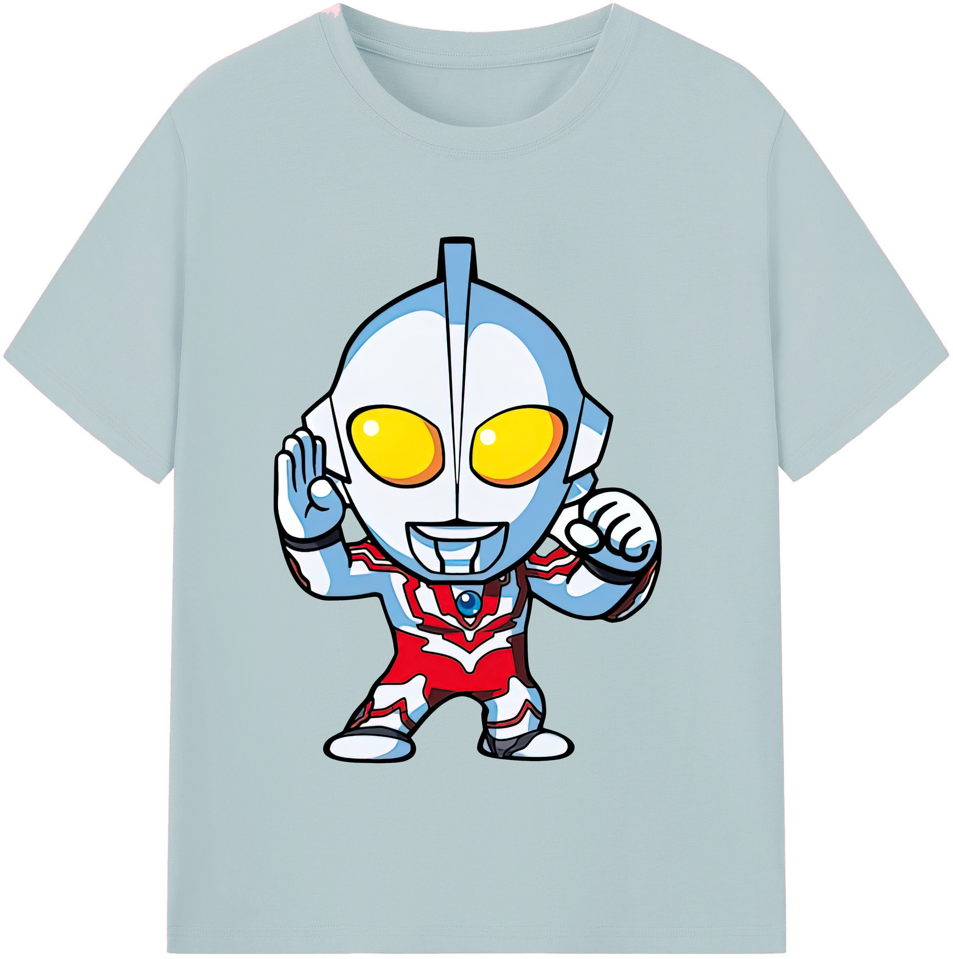 （画像用） ウルトラマン Ultraman 綿100％半袖Tシャツ（フロントプリント）